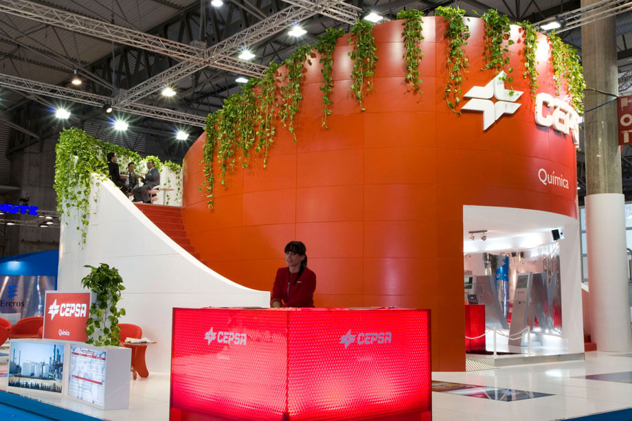 Cepsa Construcción de stands Grupo Aranda13