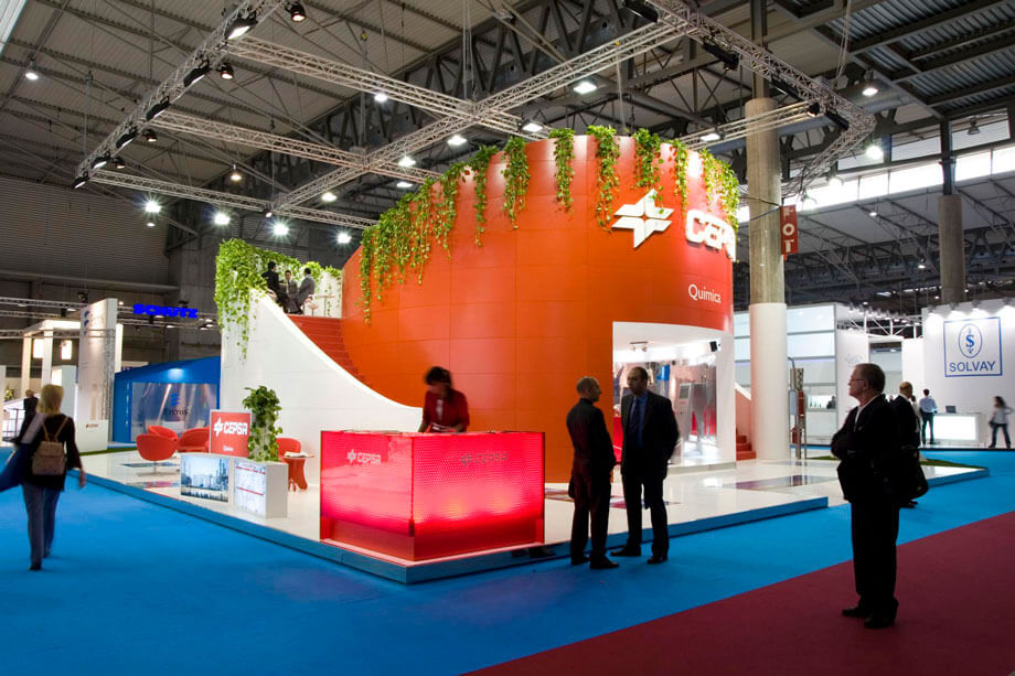Cepsa Construcción de stands Grupo Aranda17
